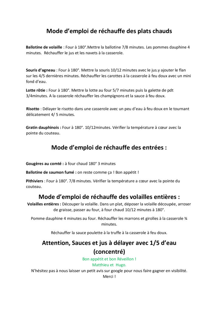 restaurant vallouise